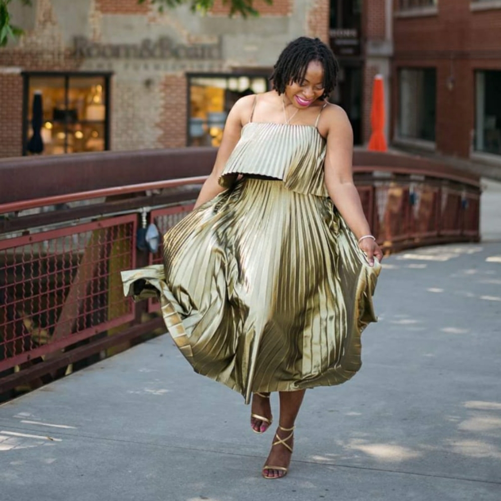 J Crew Gold Dress